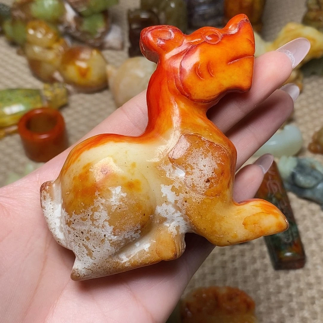 未镶嵌蛇纹石玉颈饰