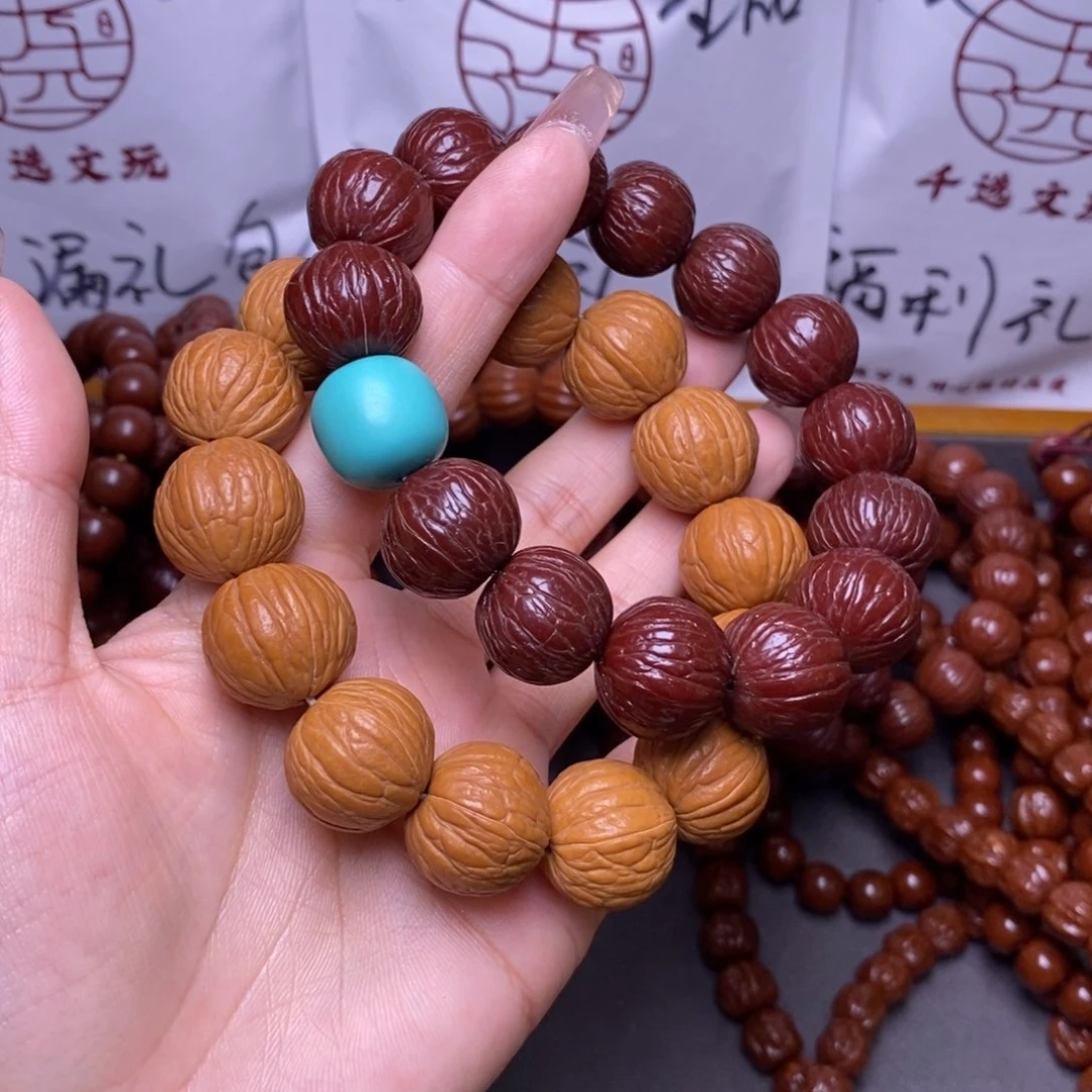 猴头核桃手串聚宝盆