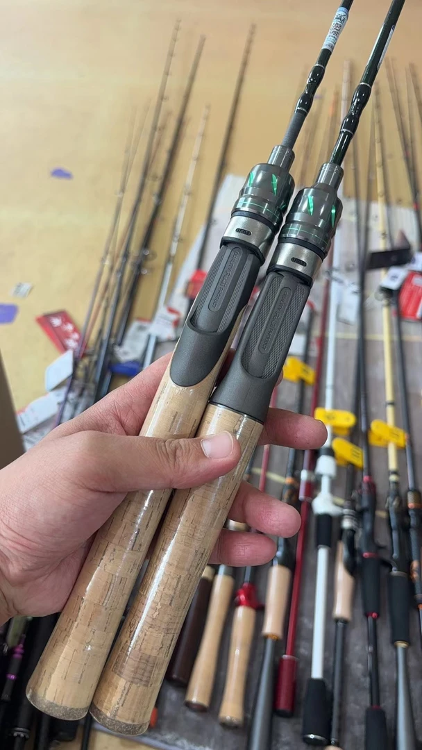 渔邦派微物玻纤弹射路亚竿