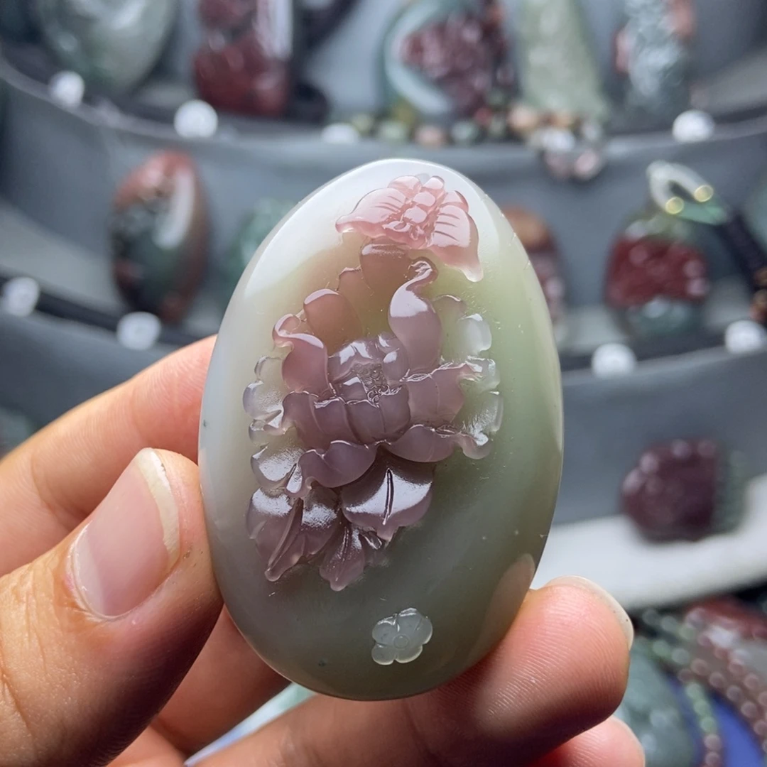 玛瑙/玉髓未镶嵌颈饰