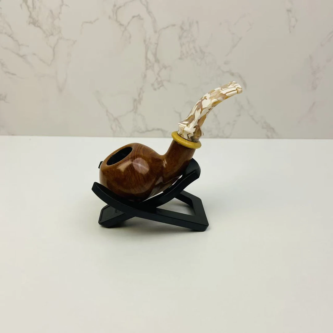 比赛定制款苹果--意大利进口石楠木精品手工烟斗