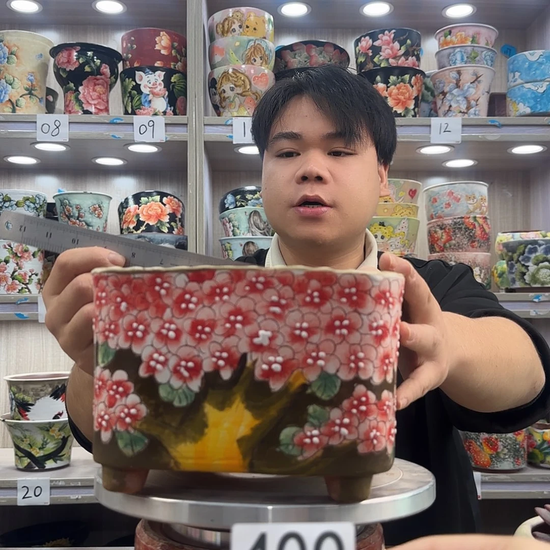花盆紫砂瑕疵瑕疵400