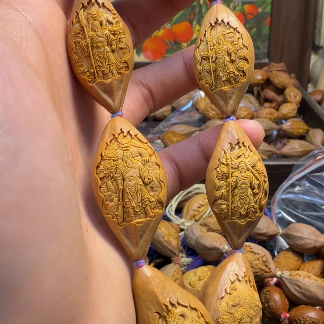 手串/手链橄榄核瑞兽关公