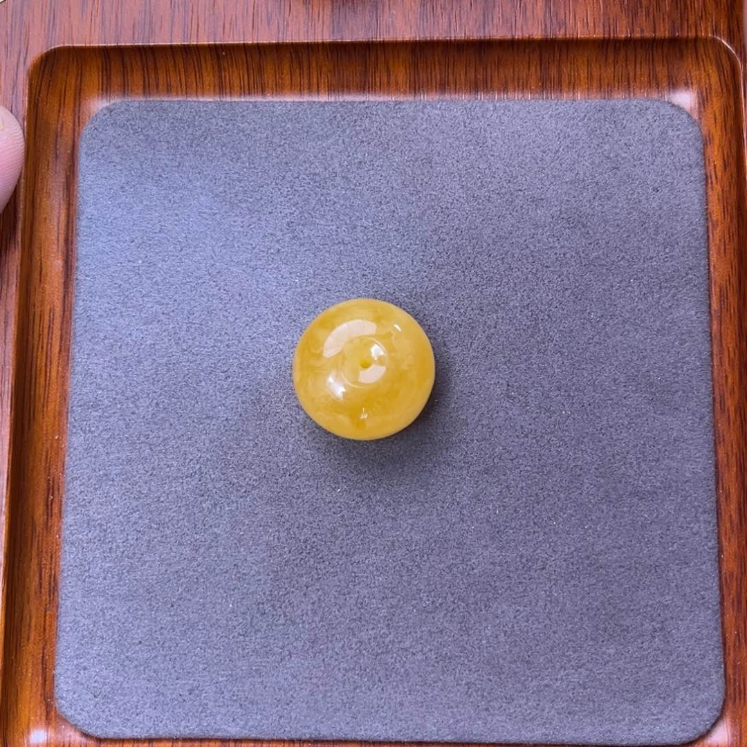 琥珀颈饰未镶嵌蜜蜡扣子