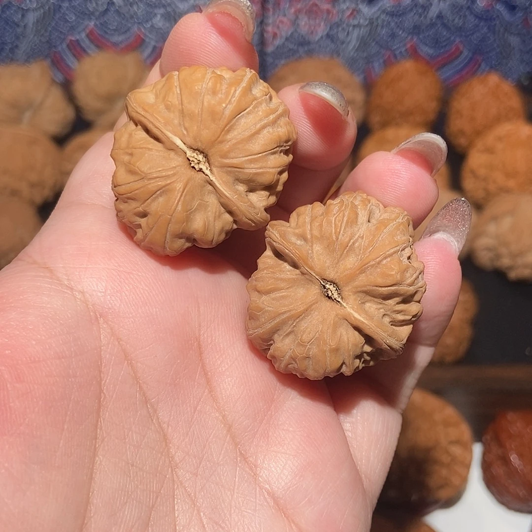 吊坠文玩核桃门头沟元宝33