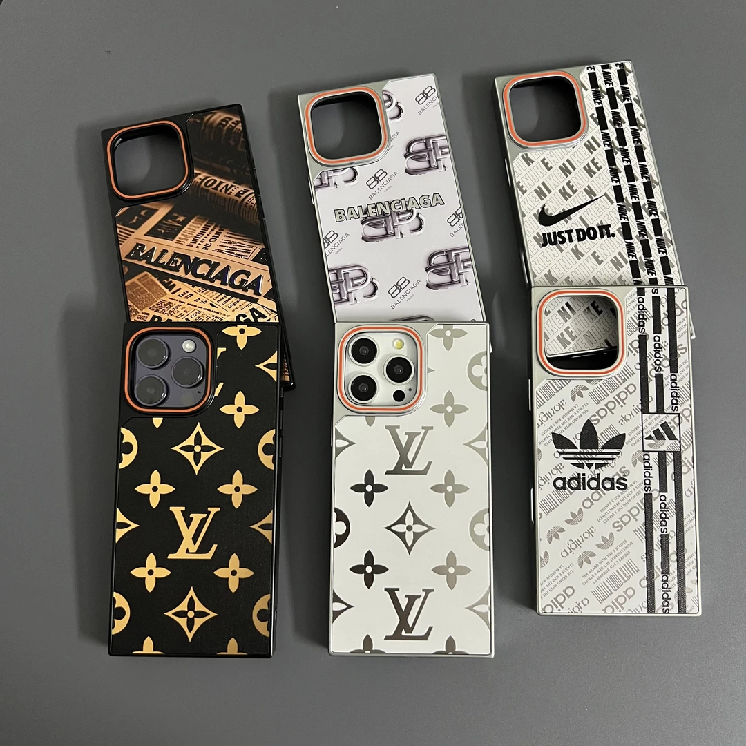 创意个性潮酷方形手机壳适用iPhone16promax苹果15磨砂14情侣13壳