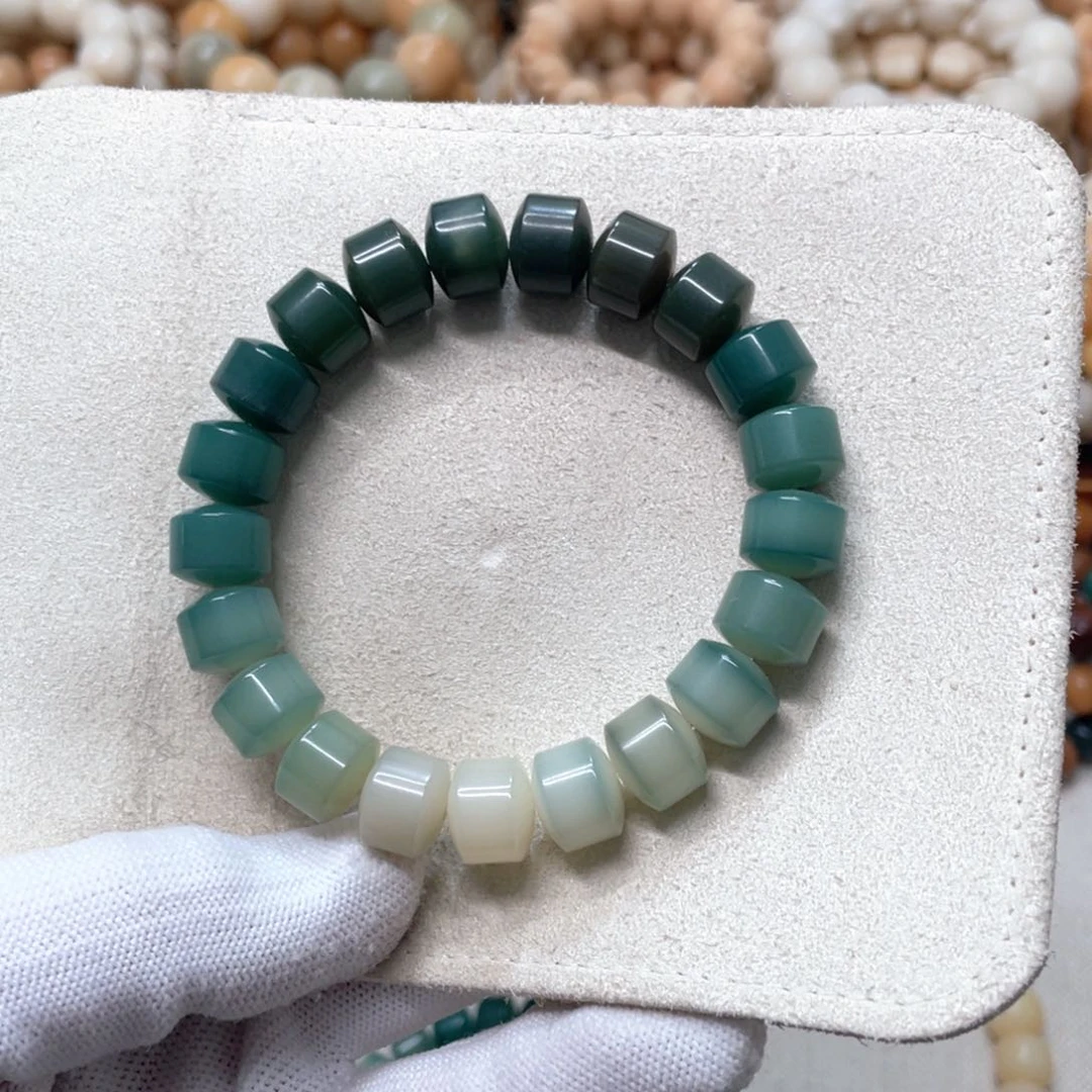 菩提根/象牙果吊坠安****水磨12金轮508