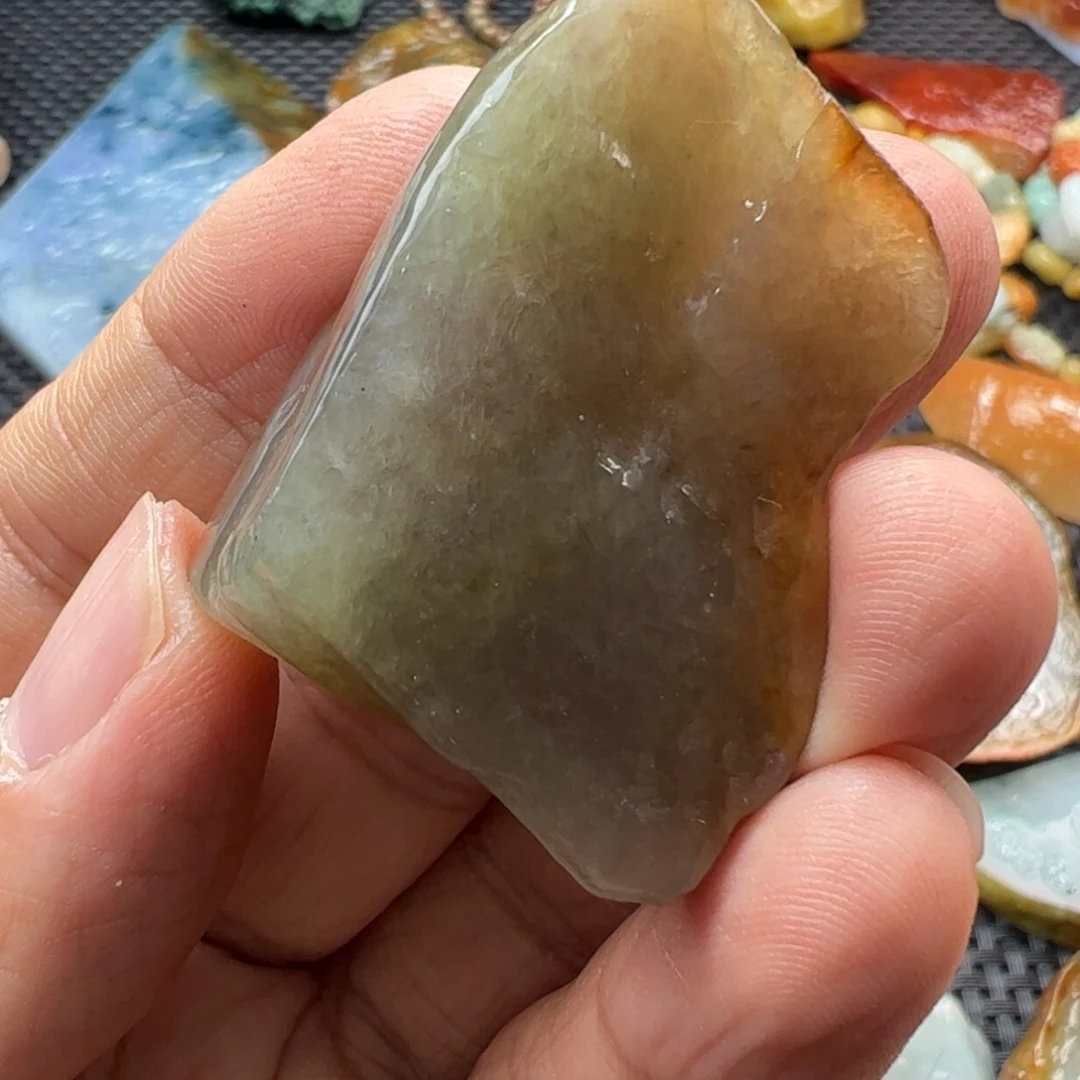 翡翠裸石缅甸翡翠