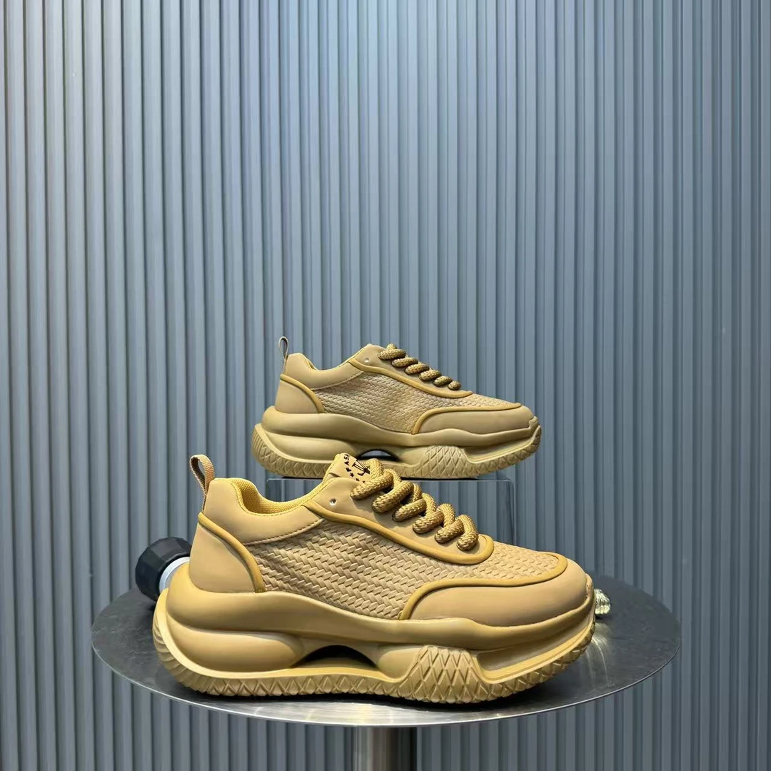 厚底秋季老爹鞋秋季时尚休闲鞋增高男潮流