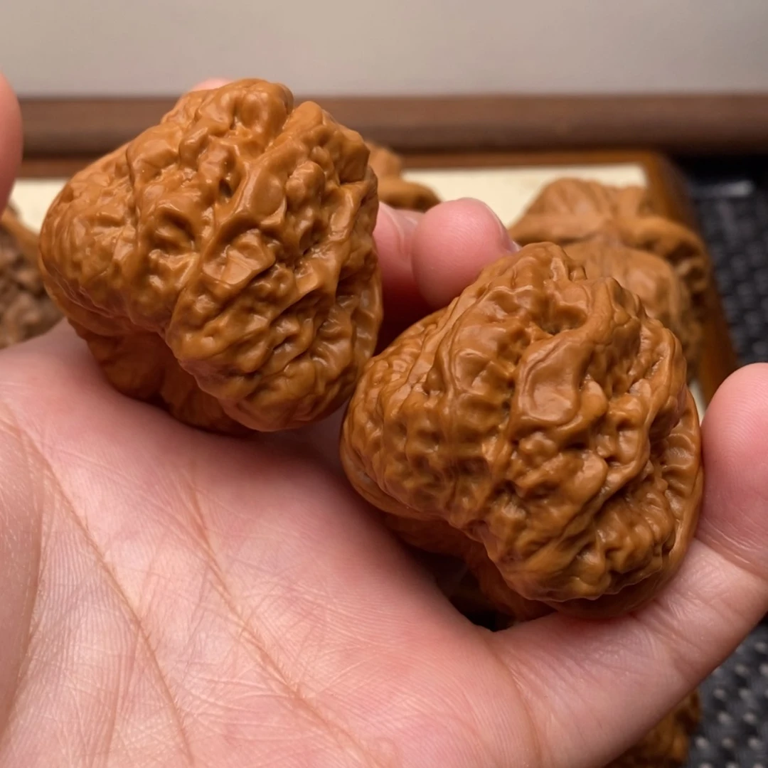 【闪购商品】把件文玩核桃肌肉蛙边39左右