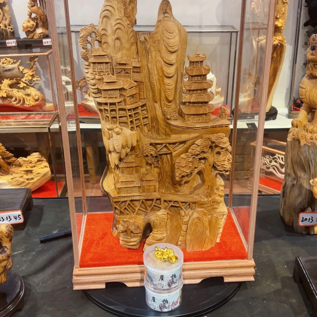 柏木（崖柏）浪**生不要框，配底座