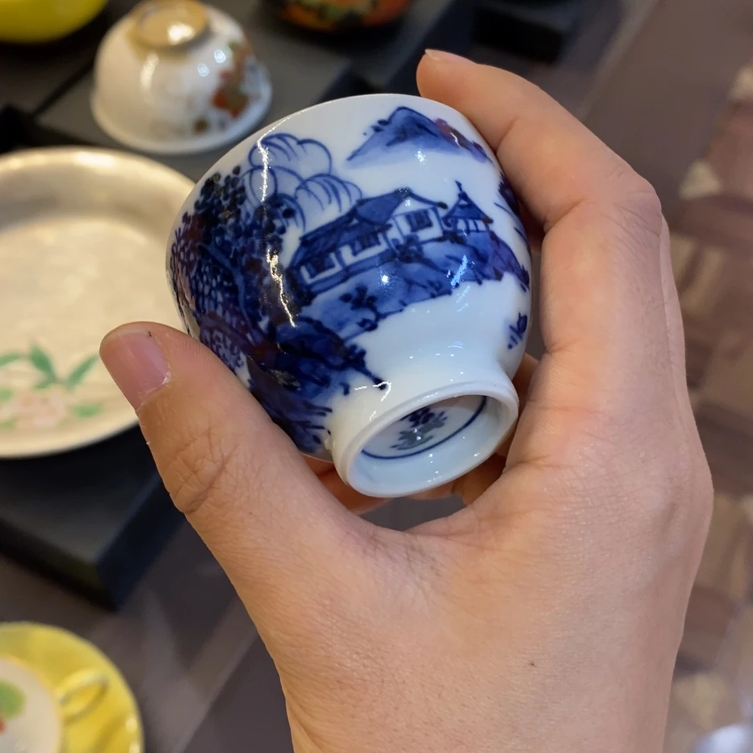 瓷片6 厘米 小杨瓷器陶瓷陶瓷