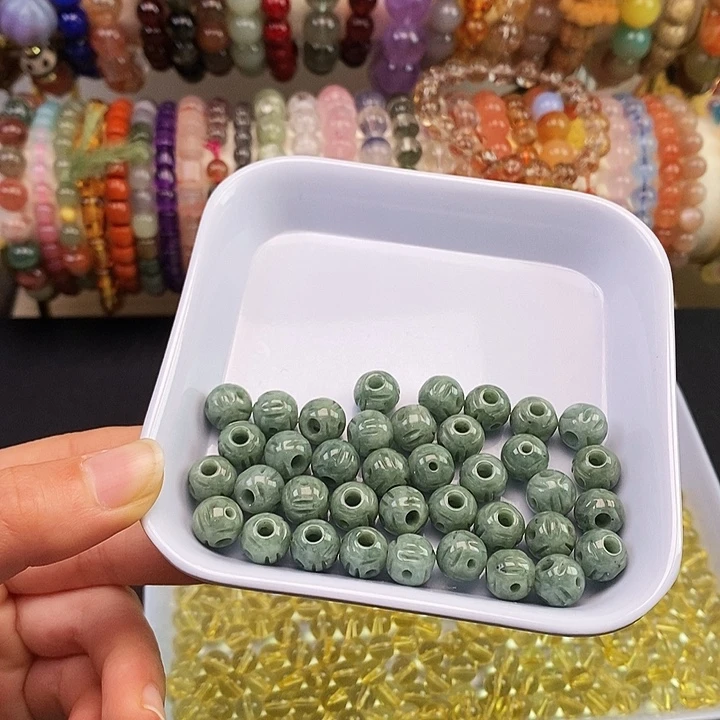 未镶嵌翡翠2个玛瑙/玉髓