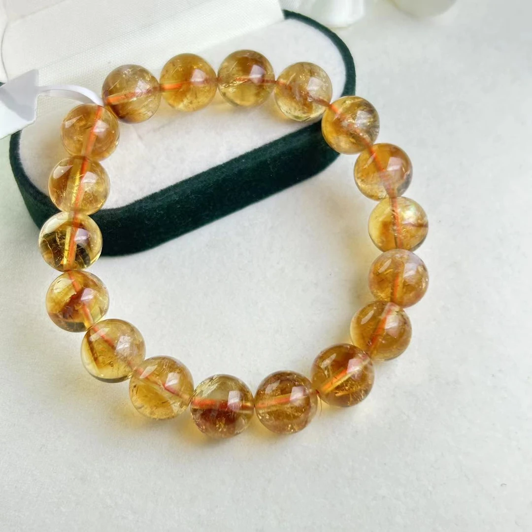 【缺货】黄水晶手串 10mm+ Y2952