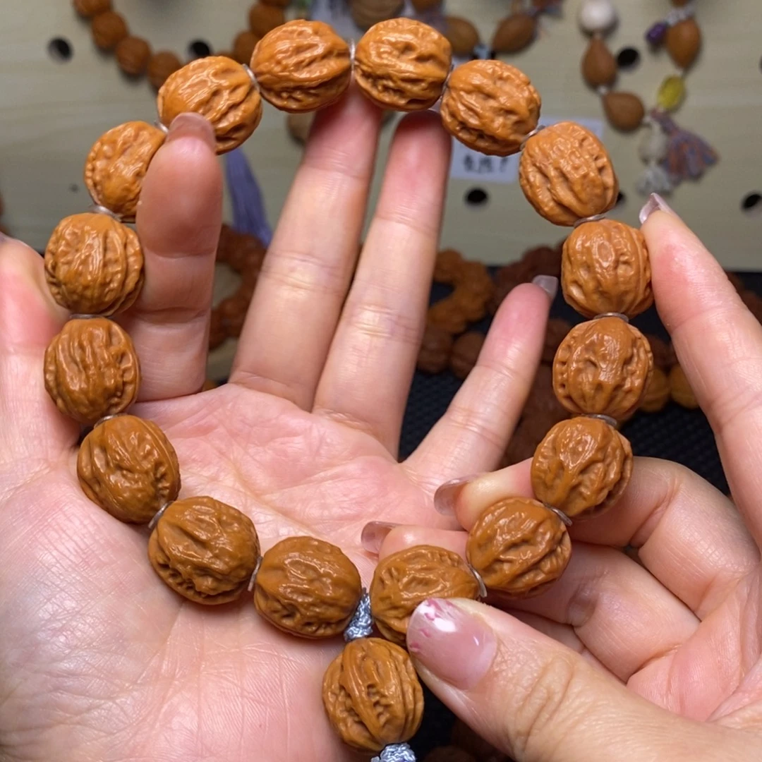 手串文玩核桃18方墩蛤蟆
