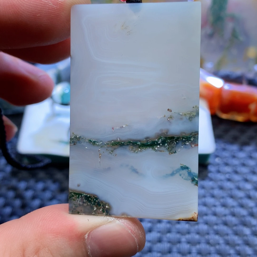 未镶嵌颈饰玛瑙/玉髓1*1