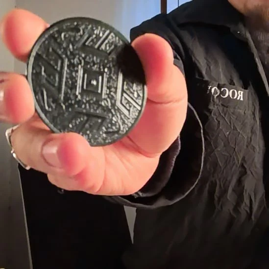 无***凉花岗石铁合金护心镜