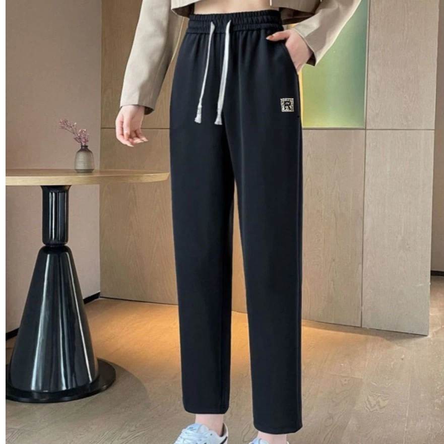 888R标女款窄版西装裤垂感春秋小脚哈伦裤萝卜裤O2-4