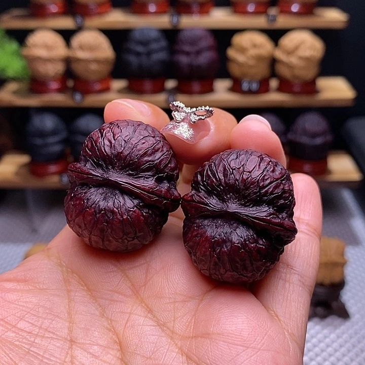 文玩核桃把件小金印元宝地焖9