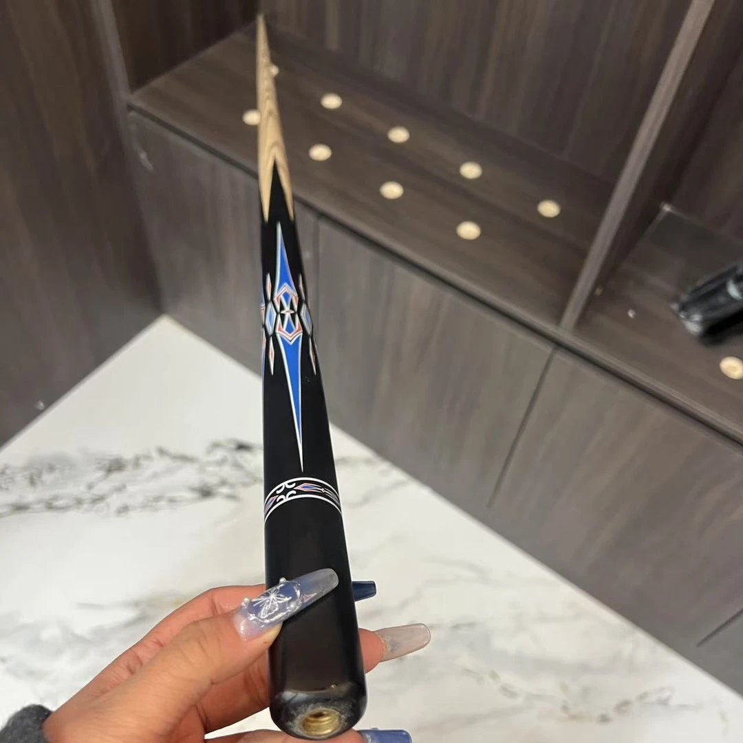 英迪安手工台球器材掌御球杆斯诺克台球杆神器小头杆手工台球冲杆