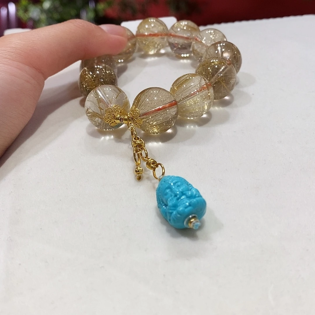 未镶嵌水晶手串水晶