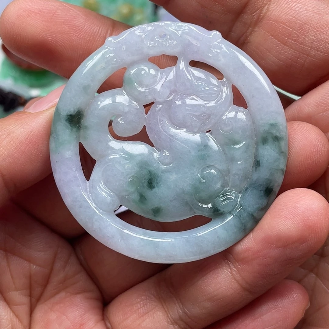 颈饰未镶嵌翡翠翡玉缘翡翠