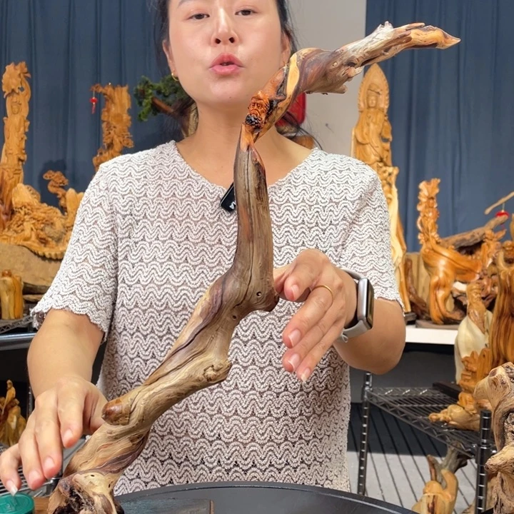 柏木（崖柏）随型摆件