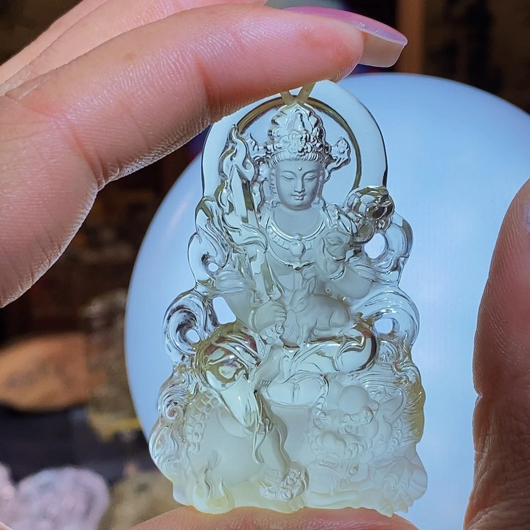 用***8水晶未镶嵌颈饰吊坠