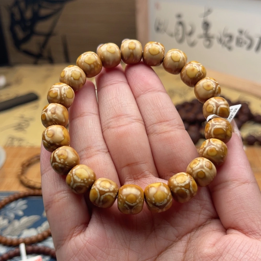 紫金鼠手串实心花皮老型11➕