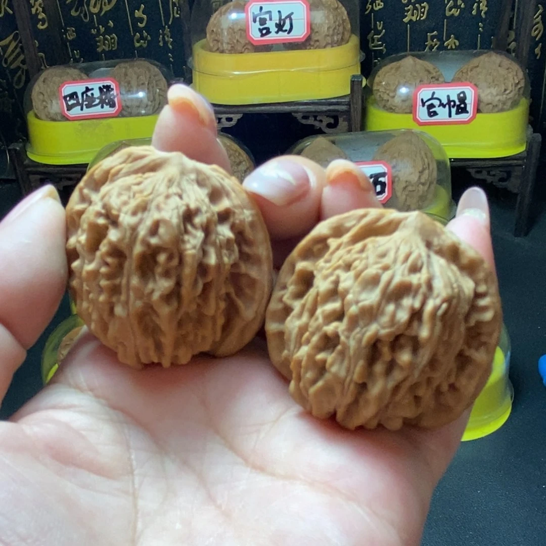 文玩核桃把件18号四座楼41尺全品