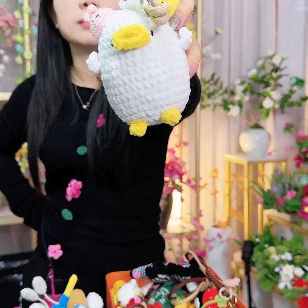 手工钩织设计挂件