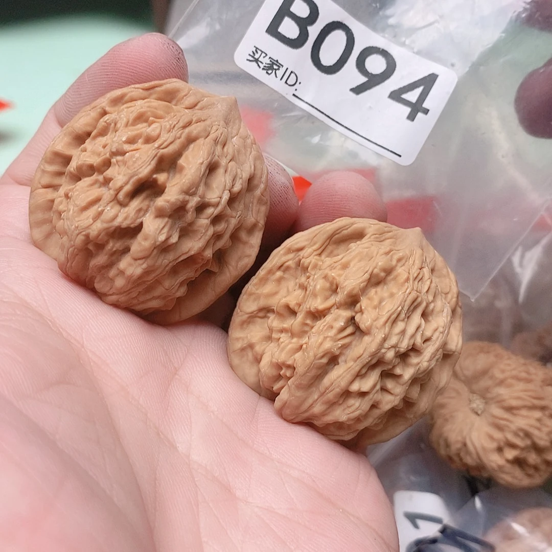 財***把件文玩核桃麦虎。