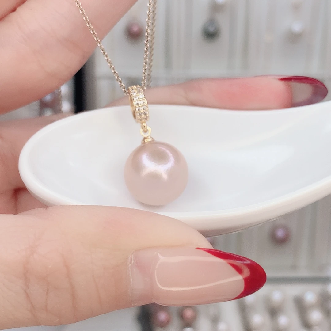 淡水珍珠合金吊坠(赠链)