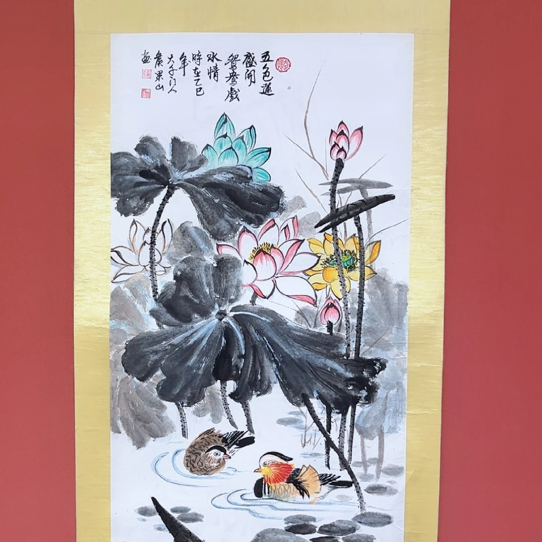国画侯果山老师作品朵