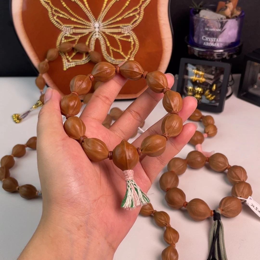 咯***局橄榄核吊坠梅林铁核1622➕三通