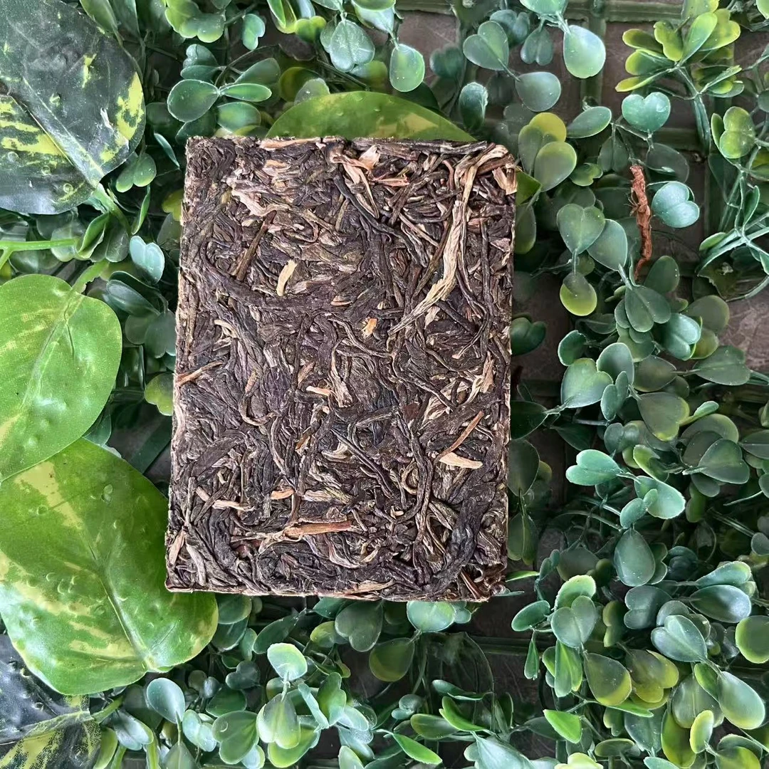 雨腾古茶 “公明显H J天C阵”古树普洱茶100g/砖 生茶（6月18）