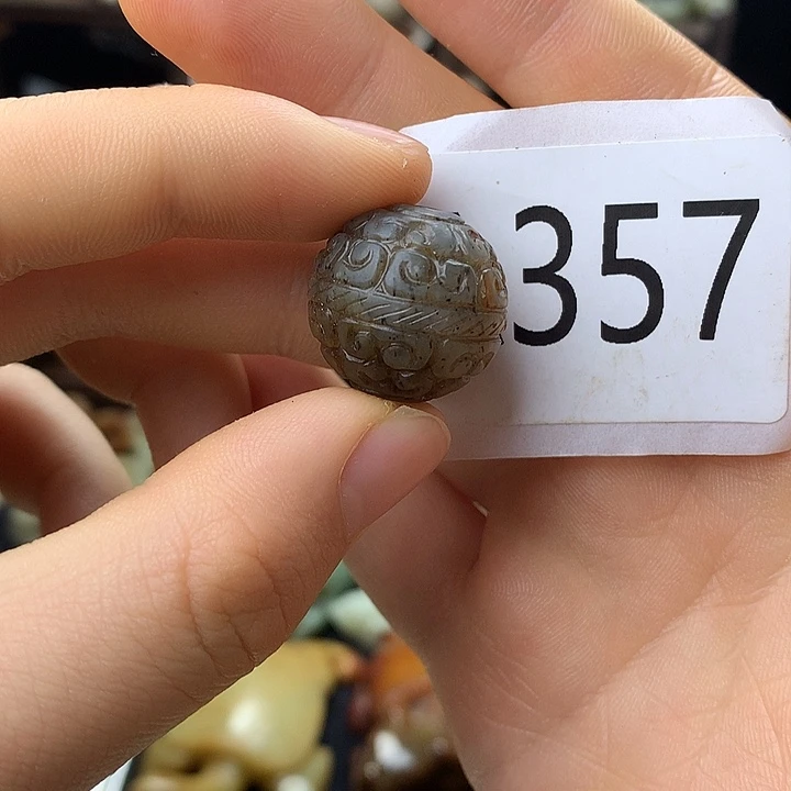 和田玉银S925镀金镶嵌颈饰