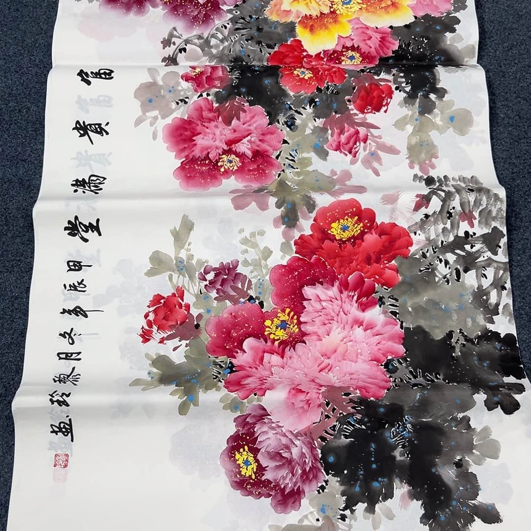 国画纯手作品欣赏图