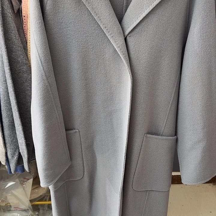 XL浴袍前侧两兜纯羊毛穿到140