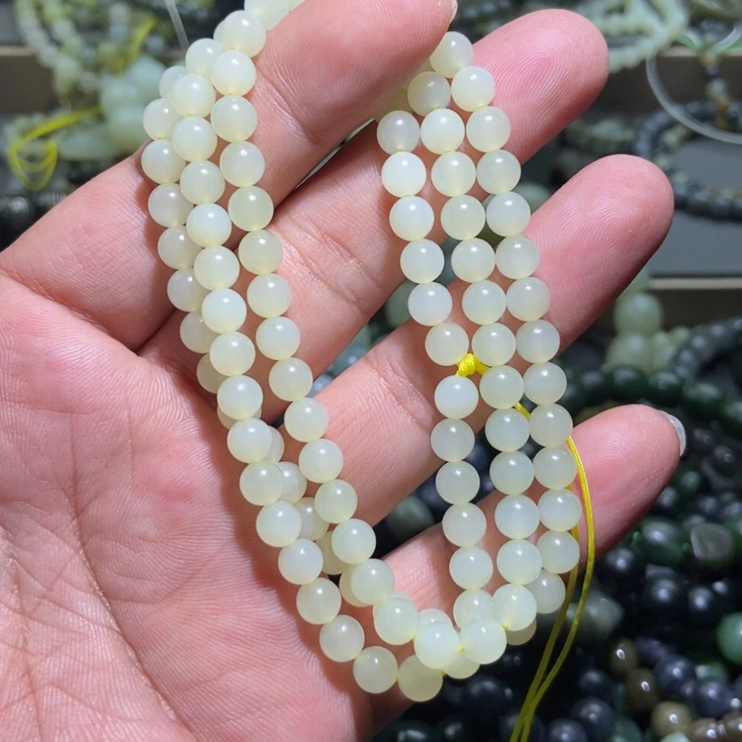 和田玉（糖玉）未镶嵌手链