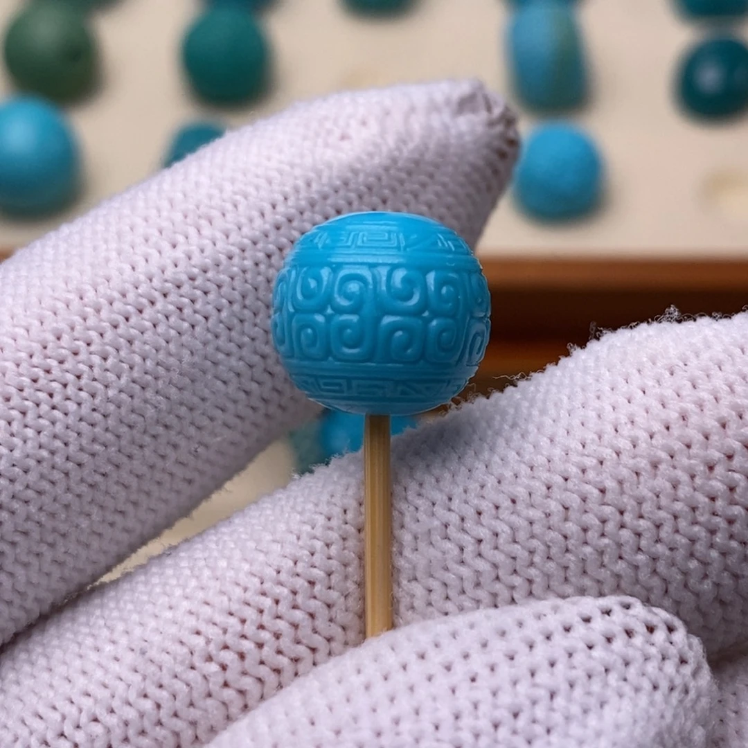 绿松石未镶嵌绿松石回纹12.6