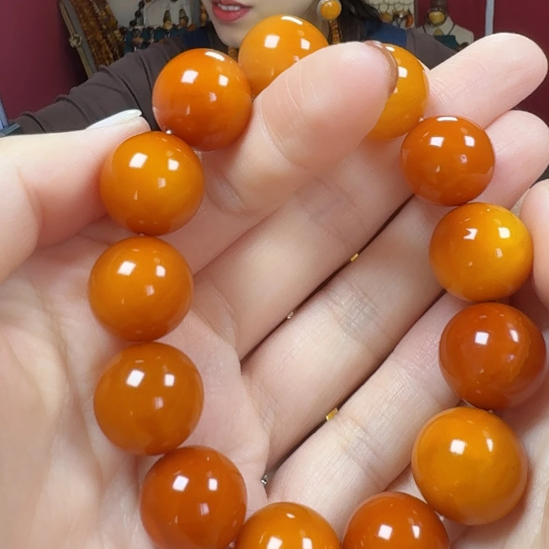 蜜蜡未镶嵌手链手串