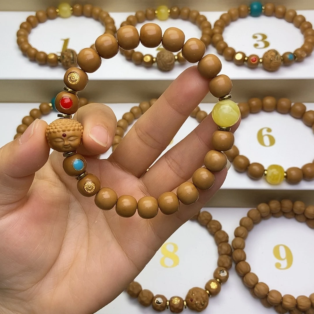 猴头核桃吊坠猴头核桃手串四标单颗送二代配饰个别籽油点