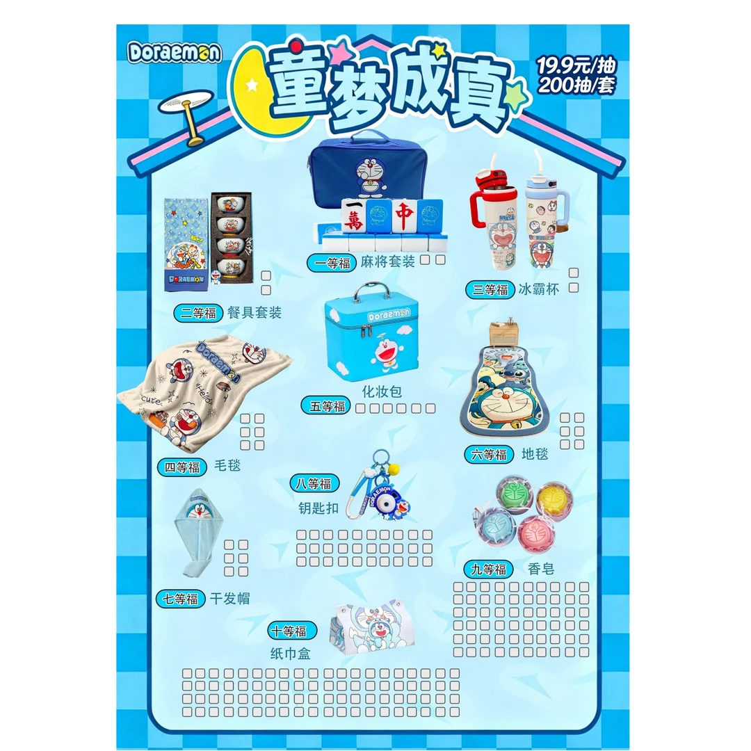 【4车葵花福宝】潮玩福音哆啦A梦福宝车