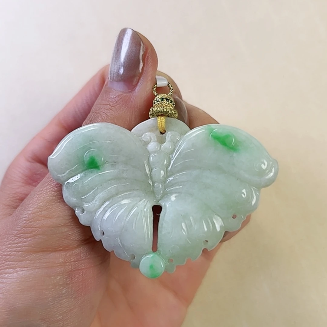 【闪购商品】翡翠颈饰未镶嵌挂件