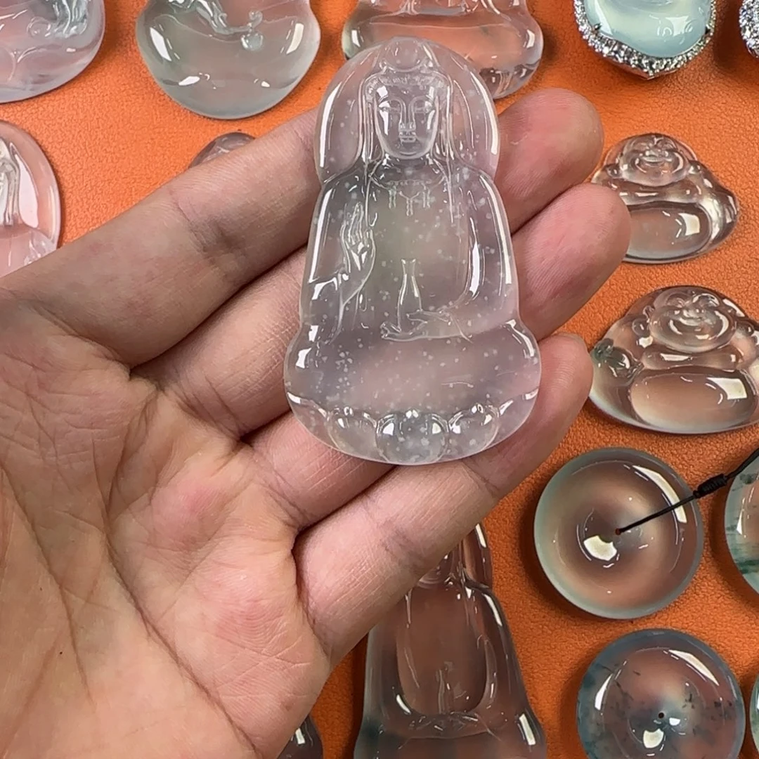 定制翡翠未镶嵌天然