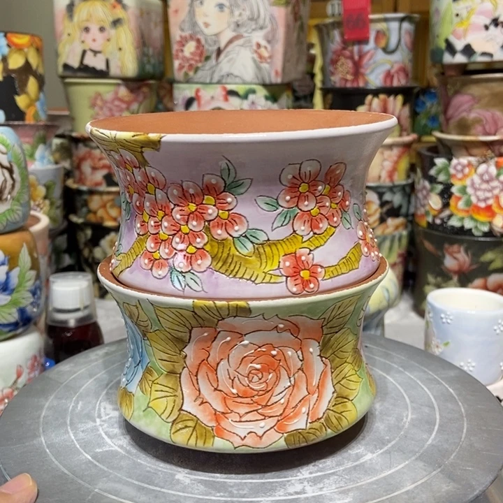 景德镇艺术手绘作品