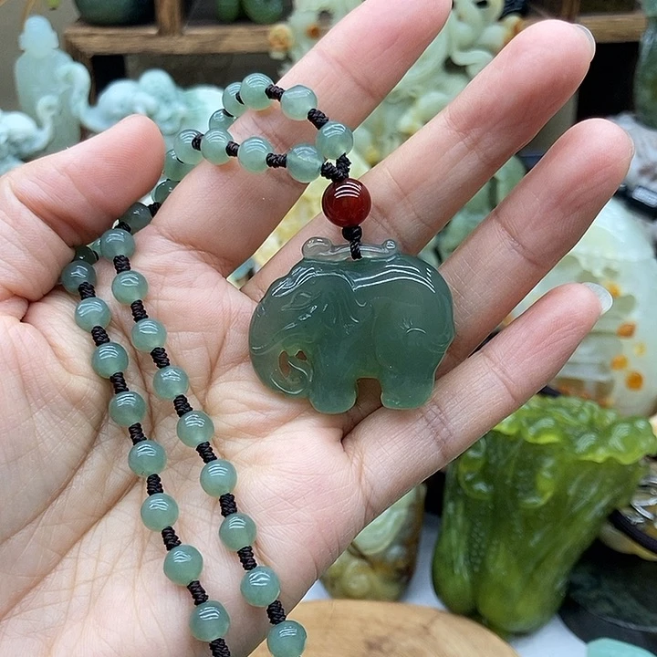 岫玉吊坠挂件未镶嵌