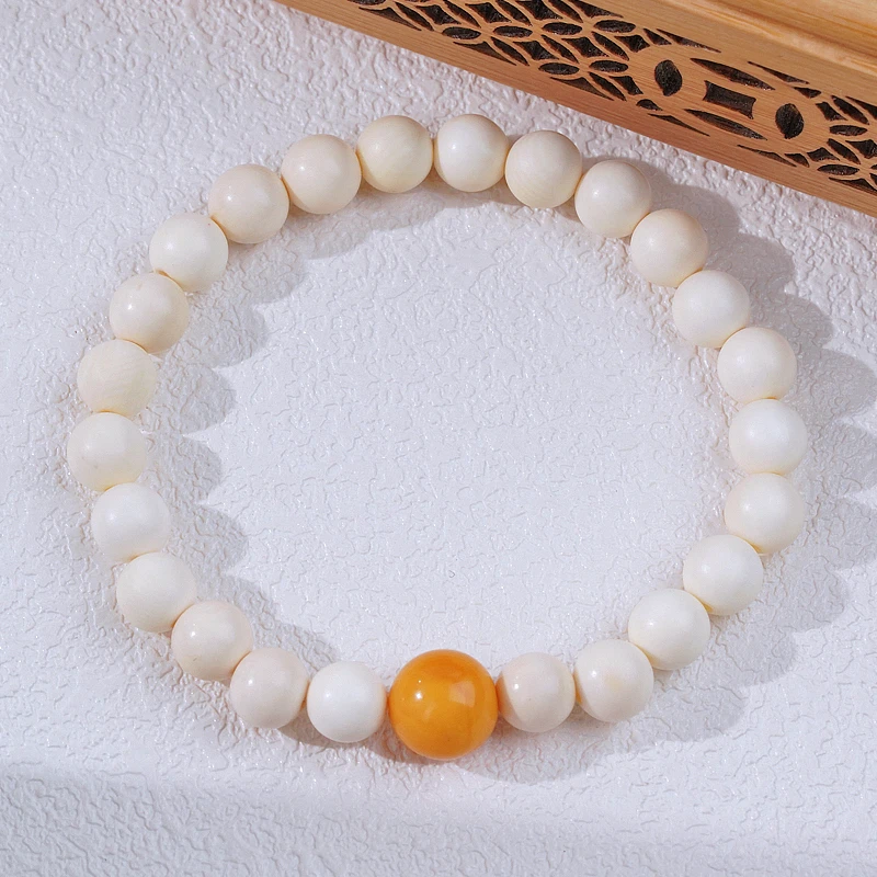 【富贵云起2.0】蜜蜡手串（天然珠宝多样性发其一）