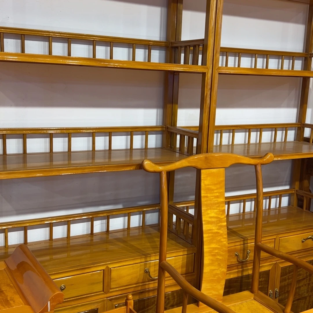 d***u金丝楠金丝楠家具书架